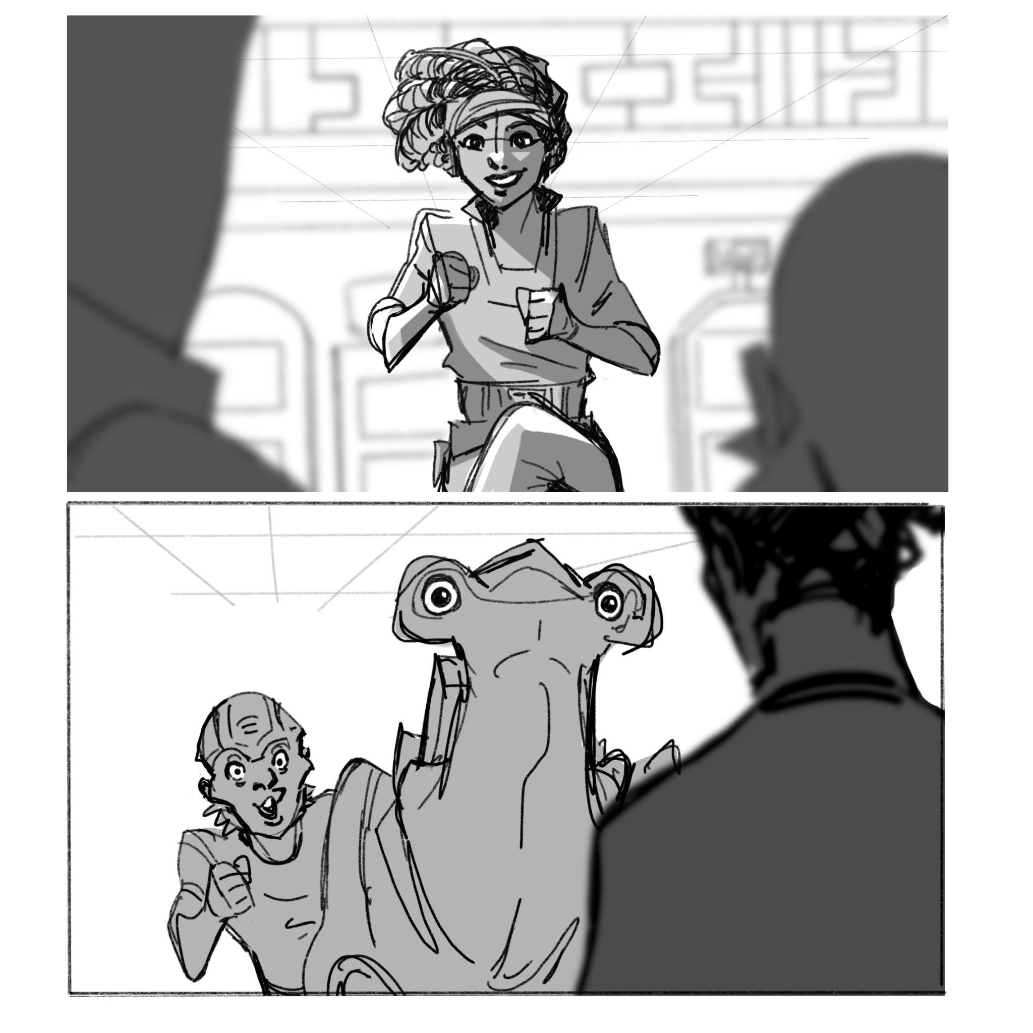 Justin bruce lee on twitter had a great time storyboarding phee for