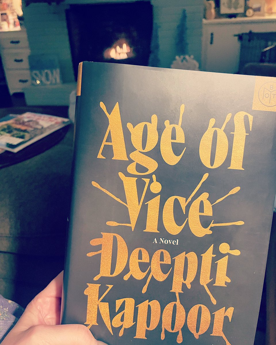 Book #5 of 2023. Age of Vice by Deepti Kapoor. A huge saga that spans years and families. My first Book of the Month club book. Use my link to get your first book for $5. mybotm.com/cklzws2elbv #beaubienreadsbooks