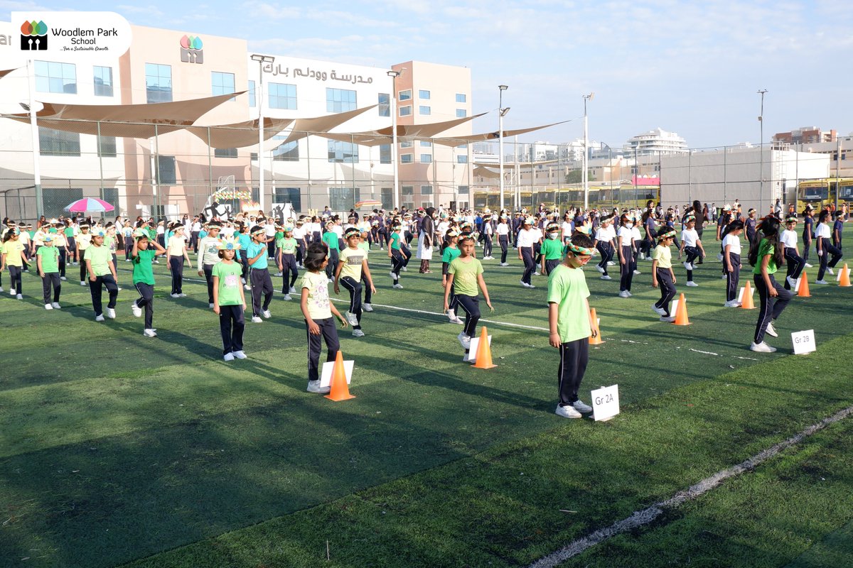 woodlemdubai's tweet photo. Excellent sportsmanship was exhibited by our enthusiastic students in the Annual Sports Day for Grades 2.
@KHDA
#GrandParade #massdrill #studentssprintinginraces. #staffraces #parentsrace
#Woodlemparkschooldubai #Goodhealthandwellbeing https://t.co/KJEJo3h2NP