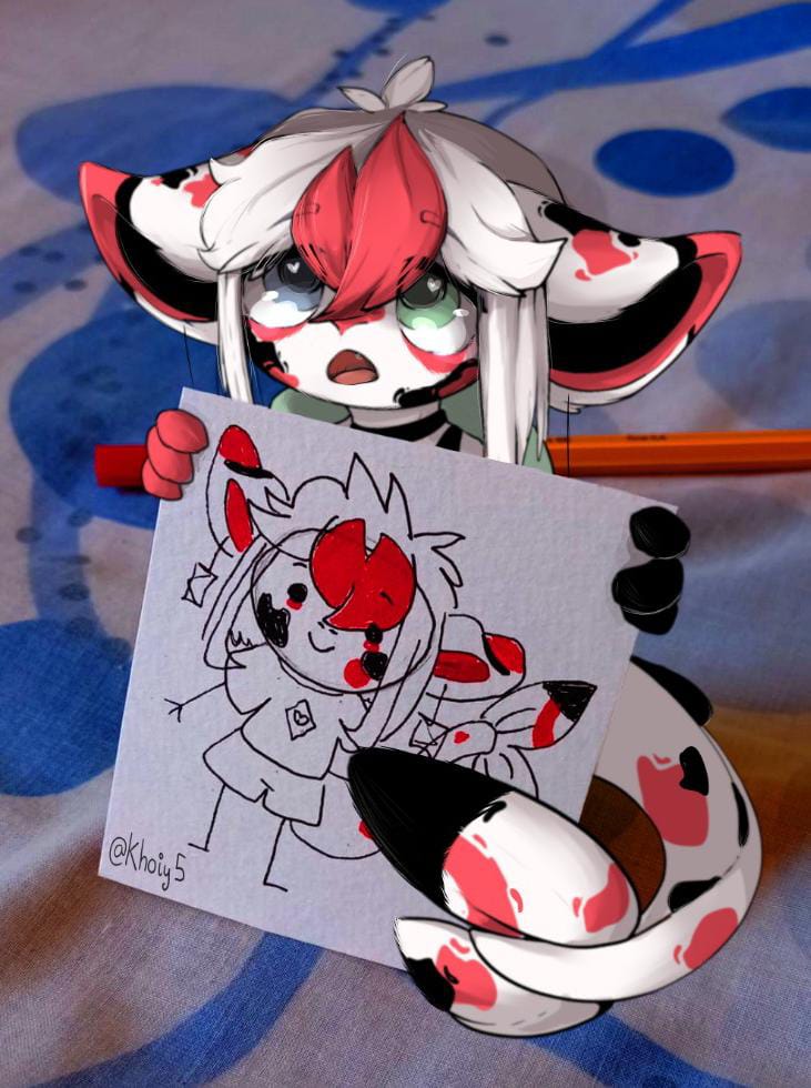Khoiy5's tweet photo. I was testing that everything was correct and I did a redraw, I found the original photo haha

#furry #originalcharacter #furryart https://t.co/aMWFV4KBTS