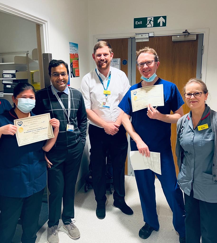 BHR Anaesthetics & Critical Care Division (@bhranaesthetic) on Twitter photo Our Star of the Month award for the Anaesthetics Division goes to Dr Ross Hutchinson and Senior Sister Almira Dela Cruz for their care, compassion and professionalism in treating a friend and colleague in ITU โญ๏ธโญ๏ธ <a href="/docrajesh21/">Rajesh Jain</a> <a href="/ruth_dando/">ruth dando</a> <a href="/Alex__Terry/">Alex Terry</a> Our Star of the Month award for the Anaesthetics Division goes to Dr Ross Hutchinson and Senior Sister Almira Dela Cruz for their care, compassion and professionalism in treating a friend and colleague in ITU โญ๏ธโญ๏ธ <a href="/docrajesh21/">Rajesh Jain</a> <a href="/ruth_dando/">ruth dando</a> <a href="/Alex__Terry/">Alex Terry</a>