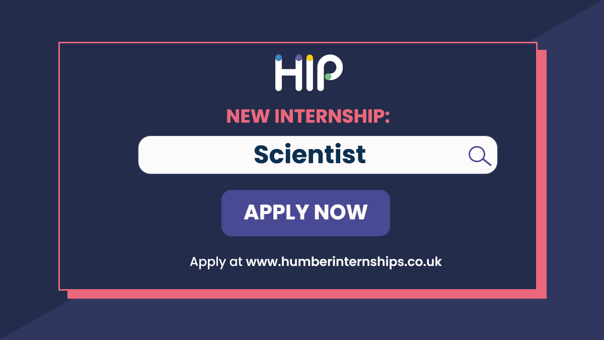 📢 NEW INTERNSHIP - SCIENTIST 👇

💼 £10 P/H 
👥 RD Biomed 
📍   Cottingham
🚀 Intern to Perm

👀 Humber based graduates with any science orientated degree are encouraged to apply.

Find out more and apply:
👉humberinternships.co.uk/jobs/scientist/