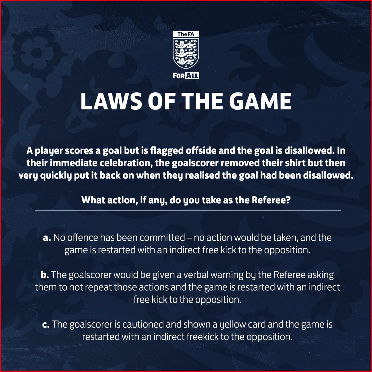 FA Refereeing tweet media