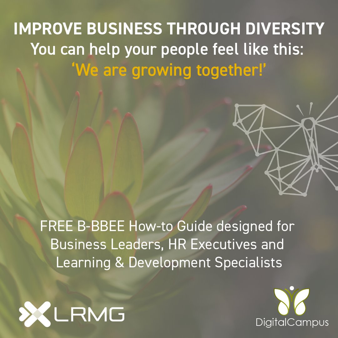 LRMGPerformance's tweet photo. Our 'We are growing together' #eBook provides guidelines on how to implement B-BBEE in a way that advances the broader goals of the legislation and the company.

Get the free HOW TO-GUIDE now 👉 https://t.co/vn3ub4jrTd

Queries? Contact us 👉 https://t.co/81YyKNAfJz https://t.co/ii72ynAvCx