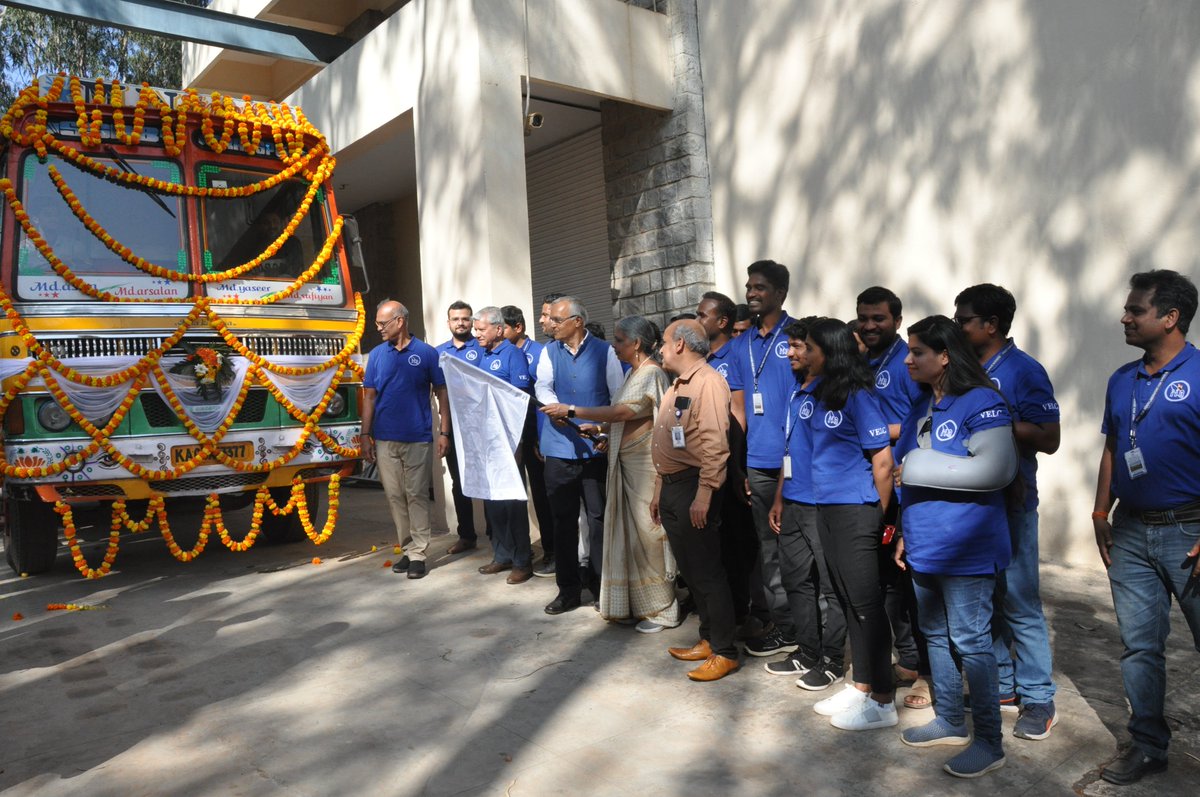 IIABengaluru's tweet photo. The #VELC handover ceremony was a success, with many congratulations flowing in for the VELC team. We were happy to have Shri S. Somanath Chairman #ISRO, Nigar Shaji, PD of #AdityaL1, M. Sankaran Dir URSC, Usha Dixit of @IndiaDST and many others.
A big thank you to the media too! https://t.co/N8uLMni2YD