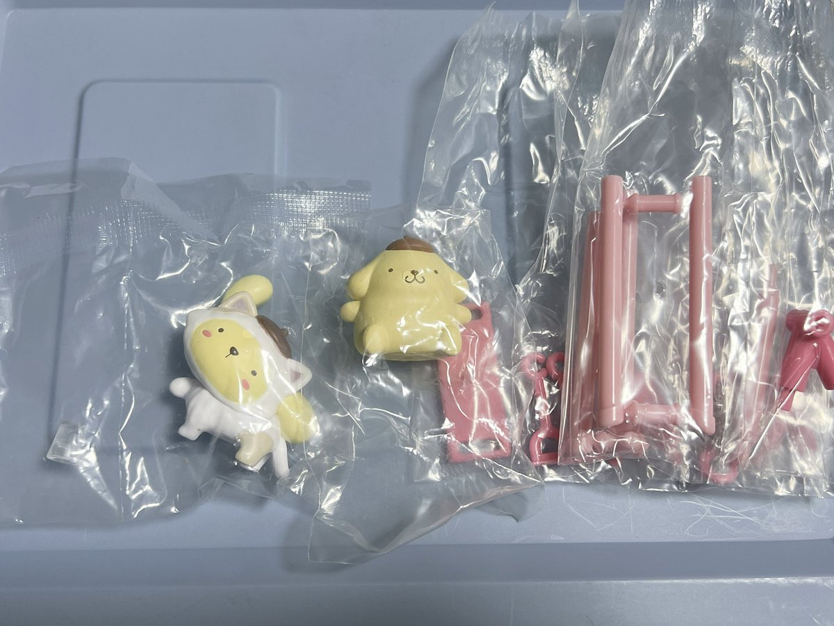 riooooorio22's tweet photo. サンリオ ガチャ こねこねこ ブランブラン ガチャガチャ こねこ マイメロ 交換

【譲】ポムポムプリン

【求】マイメロ  

異種のガチャガチャマイメロでもかまいません。
郵送での交換希望です。
なるべくまとめて交換していただける方
よろしくお願いします🙇‍♀️
DMいただけると助かります。 https://t.co/3roaAuVCU1