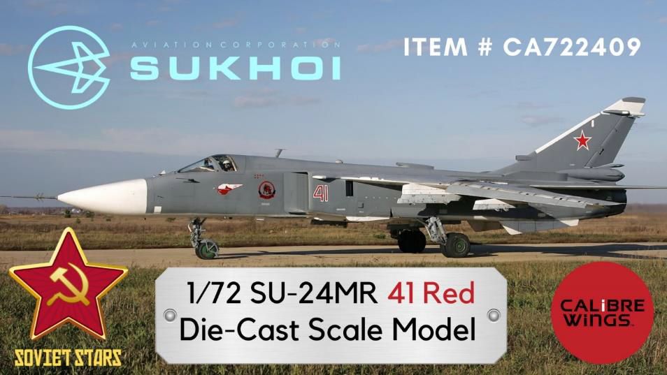 minicarshop's tweet photo. 【エアプレーン入荷速報】Calibre Wings(カリバ―ウイングス)1/72 SU-24MR ロシア空軍 41 Red が新入荷しました! https://t.co/79uW4baQRw
#ガリバー飛行機模型 #飛行機模型新入荷 #飛行機模型 #airplanemodel #CalibreWings #カリバーウイングス #ロシア空軍 https://t.co/7BF5kGhjqD