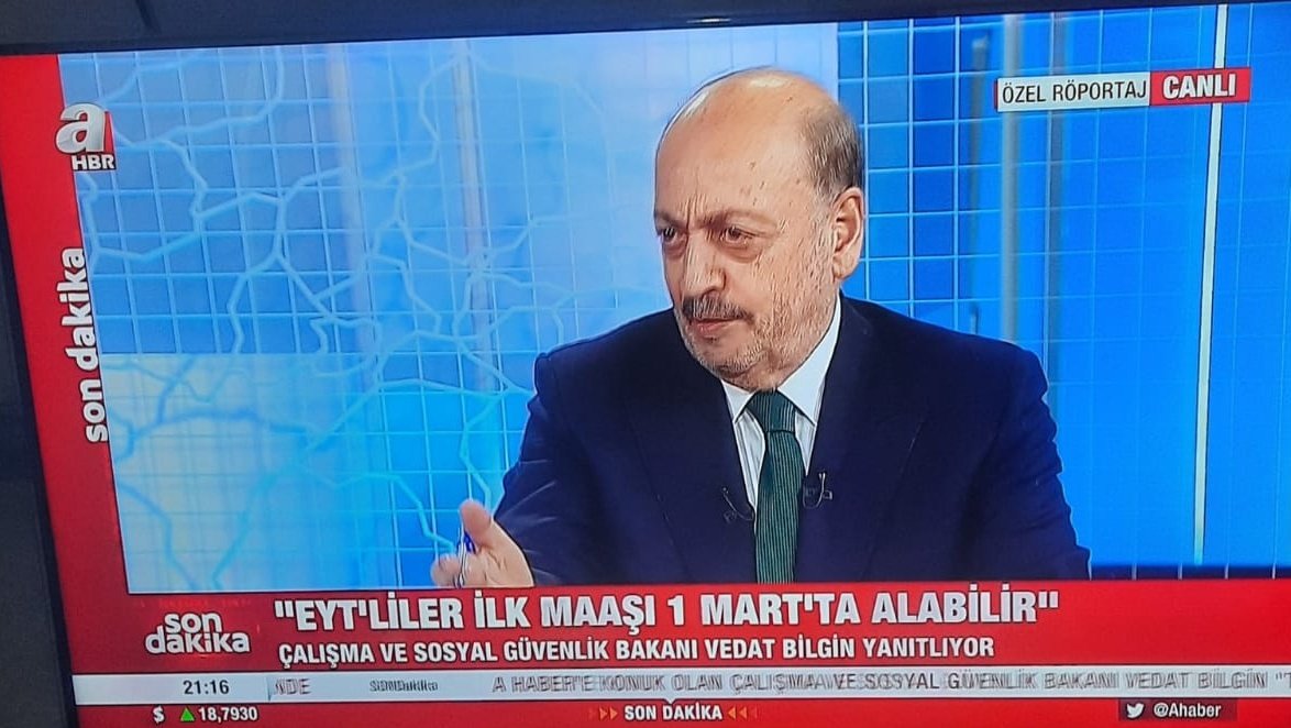 Halen   #EYTliYasayıBekliyor 
Sayın cumhurbaşkanımız <a href="/RTErdogan/">Recep Tayyip Erdoğan</a> 2022 masadan kalkacak
<a href="/vedatbilgn/">Vedat Bilgin</a> kasım sonu aralık başı aralık sonu Ocak başı
<a href="/akbasogluemin/">Av. M.Emin AKBAŞOĞLU 🇹🇷</a> 2022 sonu bitecek

        Tarih 27 Ocak 2023 
Halen Resmi Gazetede yayımlanan bir şey yok oynamayın oyalamayın lütfen..