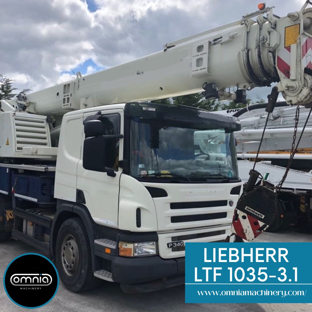 OmniaMachinery's tweet image. MACHINE OF THE WEEK🚧

LIEBHERR LTF 1035-3.1 

Truck Crane | 13,500 Hours | Y.O.M: 2008

€155,000 EUR 💷

🌐 More info: omniamachinery.com/find-a-machine…

For more information contact us here👇🏼
📞 +44 (0) 01642 033773
📧 sales@omniamachinery.com

#Construction #UsedMachine #Liebherr