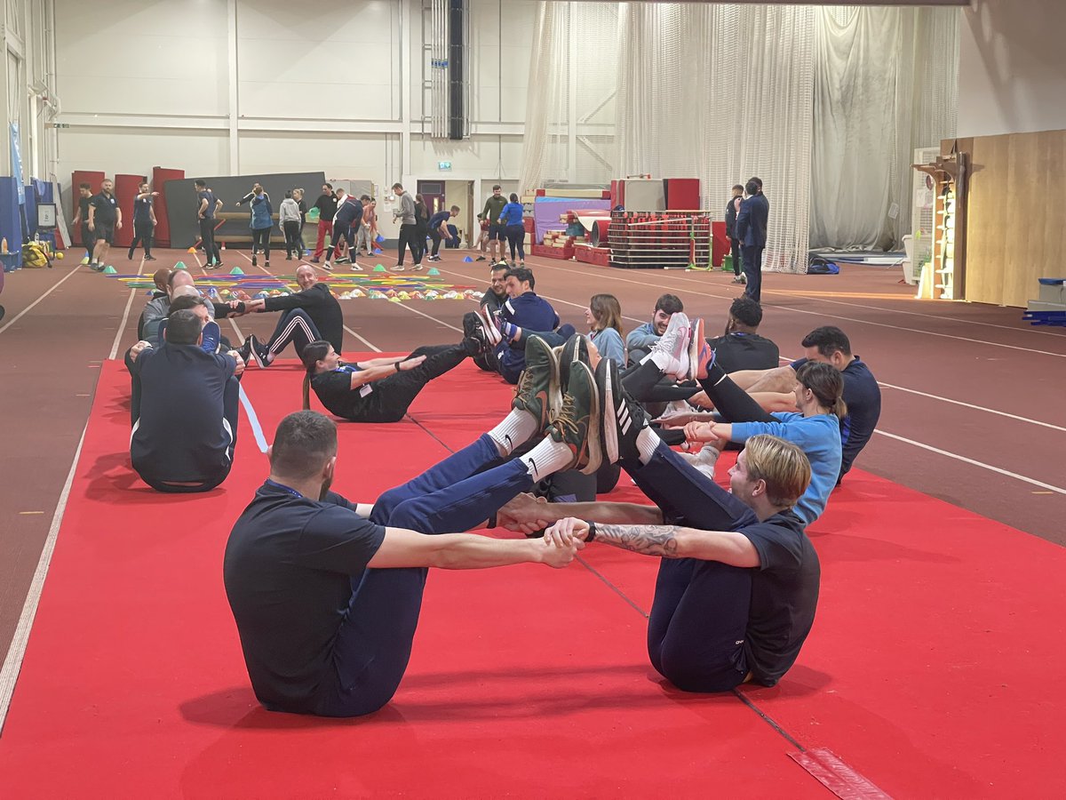 sportsduk's tweet photo. We are underway at our London #ActivePrimaryCPD event with @PE_ProApp - starting with gymnastics and fundamental movement https://t.co/xK8JzF3ty1
