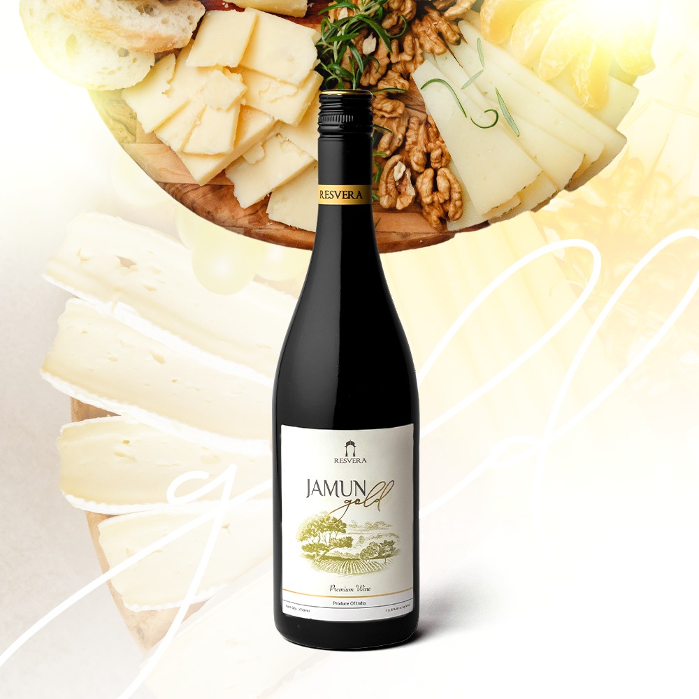 ResveraWinery's tweet photo. Indulge in the richness of Resvera Jamun Gold paired with delicious cheese. This indulgent combination is sure to tantalize your taste buds and make your experience truly unforgettable!
.
.
.
#winery #winetime #wine #elite #classy #premium #gold #jamun #nashik https://t.co/GfU6dZPNUD