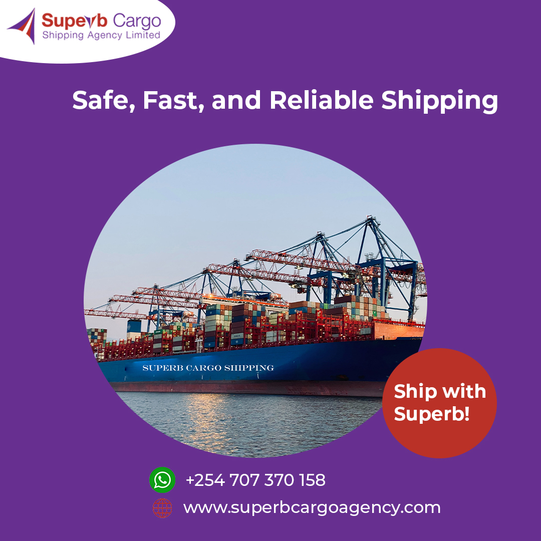 You don't have to worry about theft. Your shipment is safe with us.
Talk to us via 0707 370158
Website: superbcargoagency.com
Email: info@superbcargoagency.com
#shipfromchina #shiptoafrica#shipping