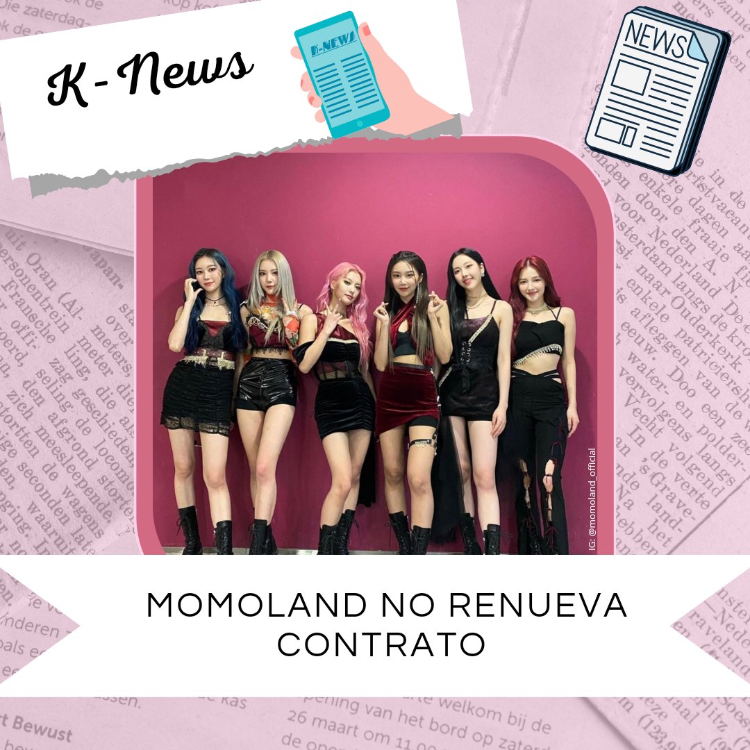 imlizii's tweet image. Las integrantes de #Momoland decidieron no renovar contrato.
 
MLD Entertainment agradeció a #MerryGoAround por apoyar al grupo durante estos 7 años.
.
#kentertainment #kmusic #girlgroup #Momoland