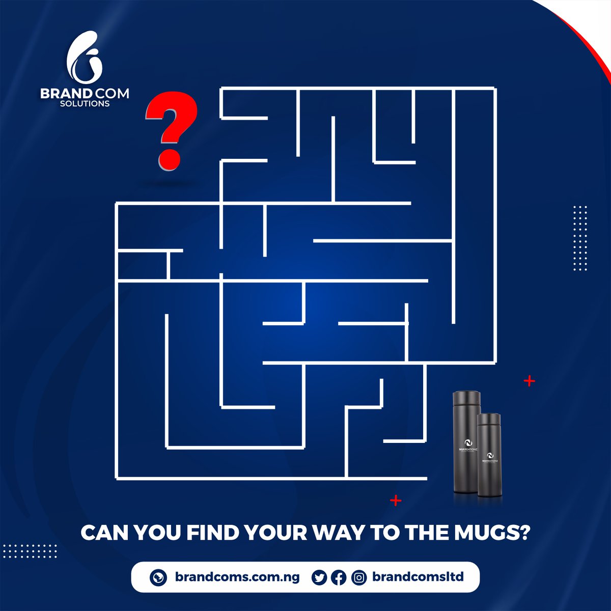 brandcomsltd's tweet photo. Can you find your way to the mugs?

This is easy peasy for a genius like you right? share this game and follow @brandcomsltd for more.

#maze #tgif #puzzle #mazerunner #mazepuzzle #mazegame #puzzlegame #game #mazepuzzlegame #friday #fridayvibes #thankgoditsfriday #weekendvibes https://t.co/cN7qzYQp8p