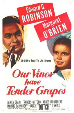 TCMComingUp's tweet photo. #ComingUpOnTCM
OUR VINES HAVE TENDER GRAPES (1945) #EdwardGRobinson #MargaretOBrien #JamesCraig
Dir.: #RoyRowland 3:00 AM PT
A Norwegian farmer tries to raise two children in the Midwest.
1h 45m | Drama | TV-PG
#TCM #TCMParty https://t.co/2G5VIr8Tca