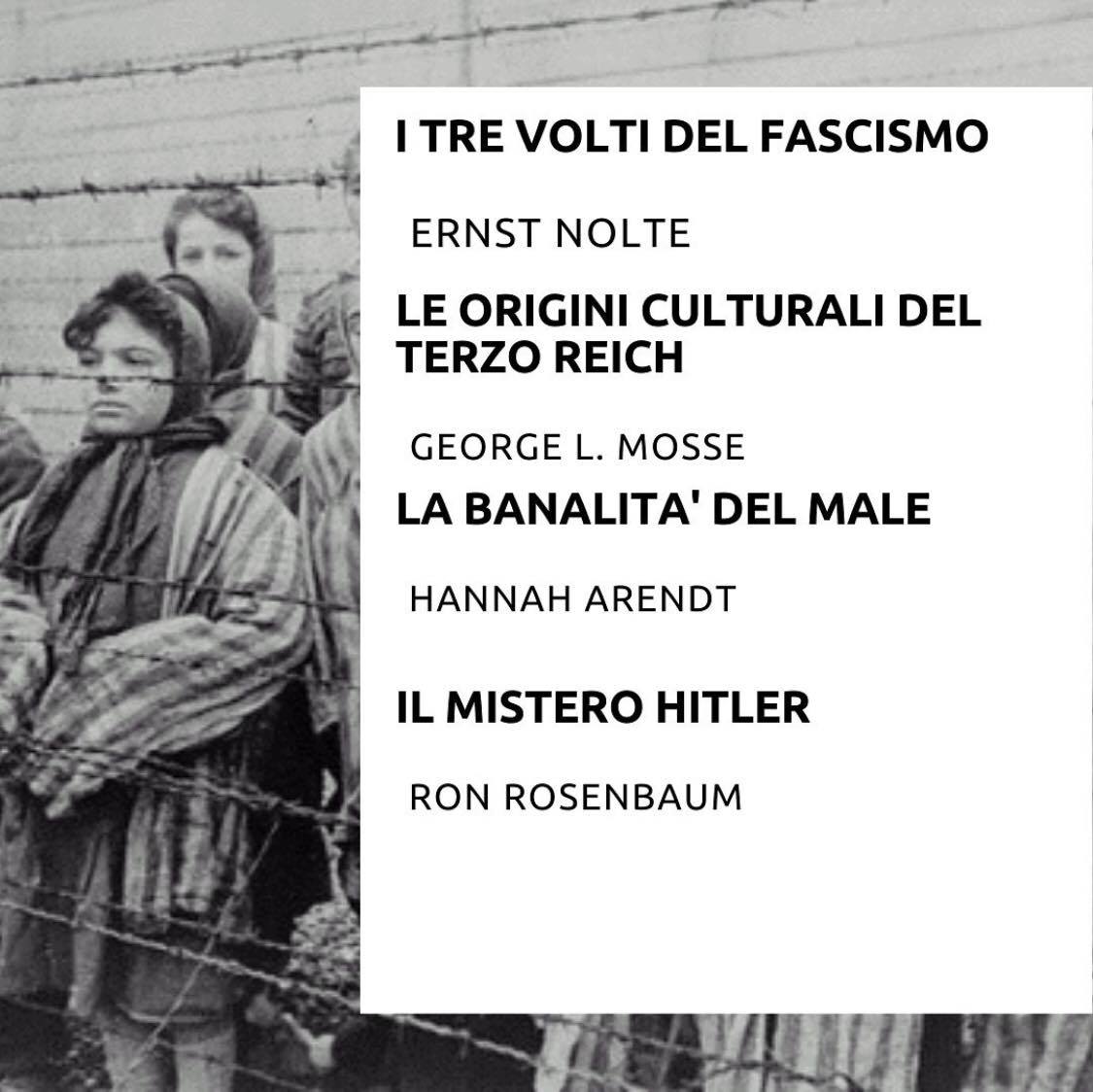 Un po' di libri letti negli anni sull'argomento, ne avete altri interessanti da segnalare?
#lagiornatadellamemoria
#recensioniabombetta
#olocausto #nazismo #fascismo
