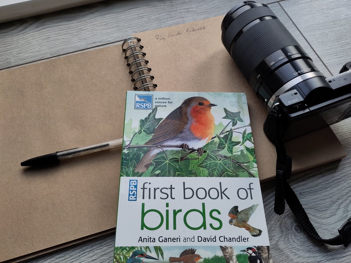 Time to count the birds in our garden for the @Natures_Voice big garden bird watch.

#biggardenbirdwatch #WildlifeGarden #Wildlife #Birds #HelpNature #LoveNature