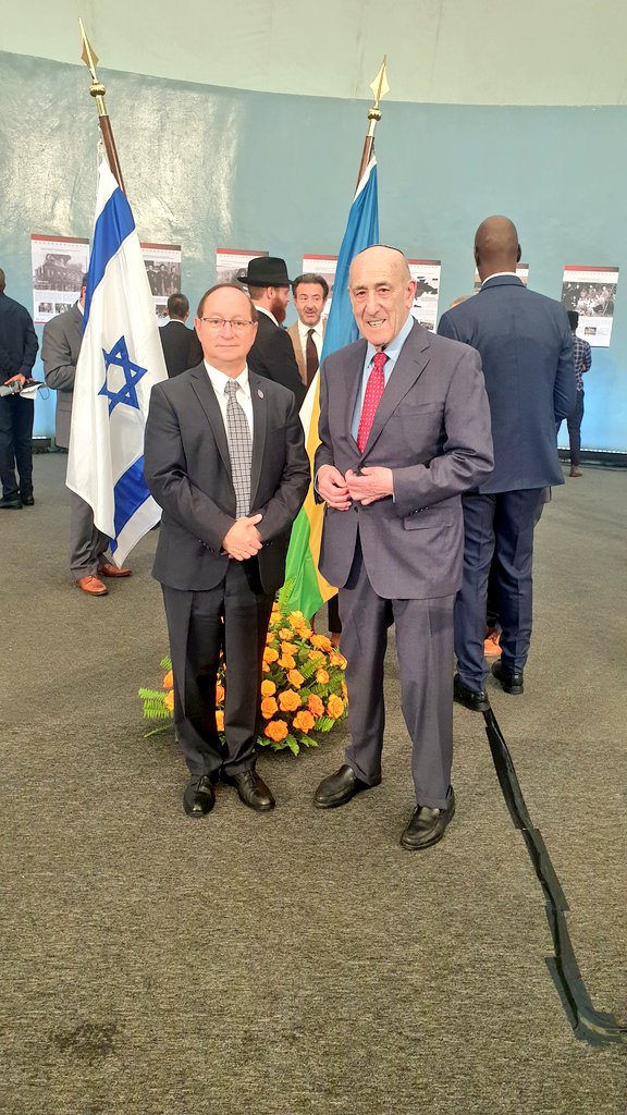 AmbRonAdam's tweet photo. Happaning now: We are commemorating the Memory of six million Jews murdered in the #Holocaust, in the special #HolocaustRemembranceDay.
@Kigali_Memorial
@RwandaMFA
@IsraelMFA
@yadvashem https://t.co/vuIS2nb4qa