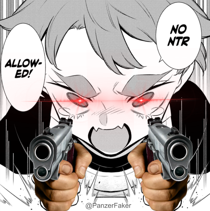 PanzerFaker's tweet photo. NO NTR ALLOWED!
#manga #meme #YanchaGalNoAnjouSan #AnjouSan #やんちゃギャルの安城さん #romcom https://t.co/DtkkQ1PYAc