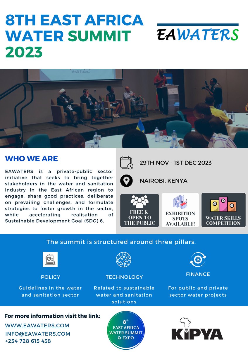 8th East Africa Water Summit 2022 tweet media