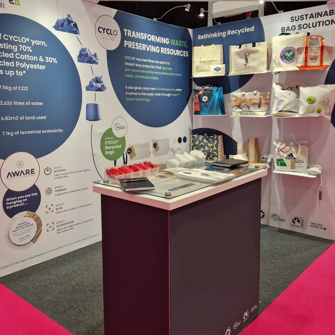 Our parent company, JuteBag Trade, had a wonderful time exhibiting at the Merchandise World Trade Show over the last couple of days.
Thank you to all those who stopped by our stand to say hi 💚

#promotionalbags #merchandiseworld #sustainablebags #plasticfreebags