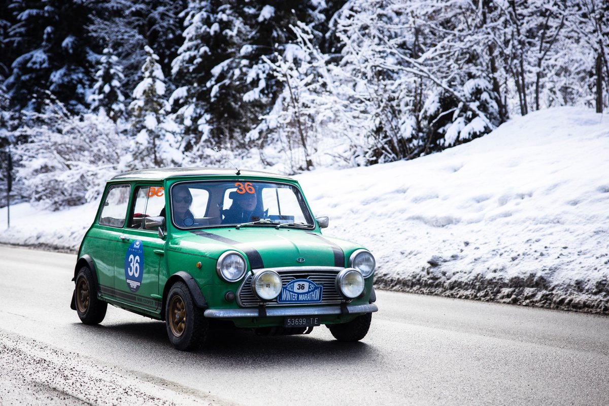 winter_marathon's tweet photo. ๐ฉ๐ผ First female crew ๐ฉ๐ผ
Cinelli - Stofler ๐ฎ๐น nยฐ36 on a 1969 Innocenti #MiniCooper MK II
#WinterMarathon2023 #winter35 @nashiargan https://t.co/EzNtrVohMY