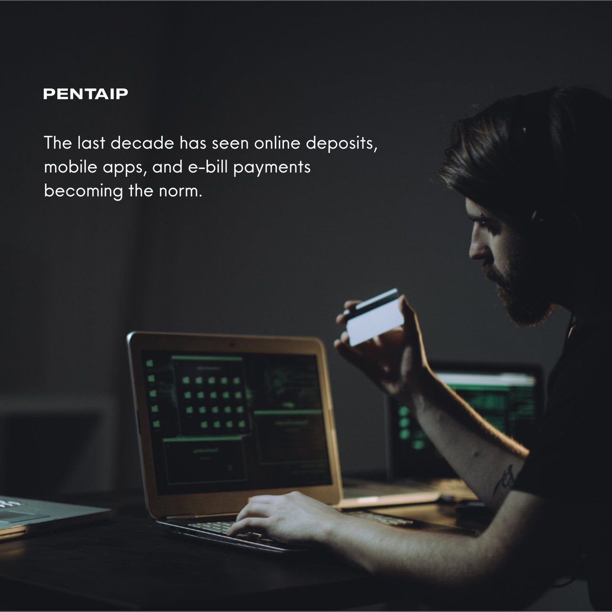 Pentaipcom's tweet photo. The last decade has seen online deposits, mobile apps, and e-bill payments becoming the norm.
Increased consumer demand for digital banking services has given rise to numerous technological advancements within financial institutions — with AI at the core of this transformation. https://t.co/y5nIcA4YrI