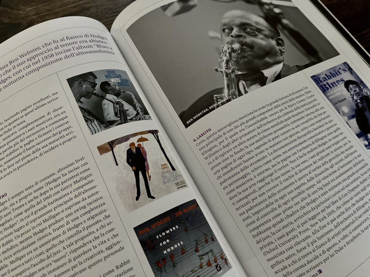 #Jazzit 114 «Johnny Hodges è stato un magnifico astro, forse il più luminoso, dell’orchestra di Duke Ellington»
<a href="/conchapman/">Con Chapman</a>  #johnnyhodges #dukeellington #billystrayhorn #johncoltrane #benwebster
➺ Ma ti sei abbonato? Il tuo sostegno è importante!
jazzit.it/abbonamenti/