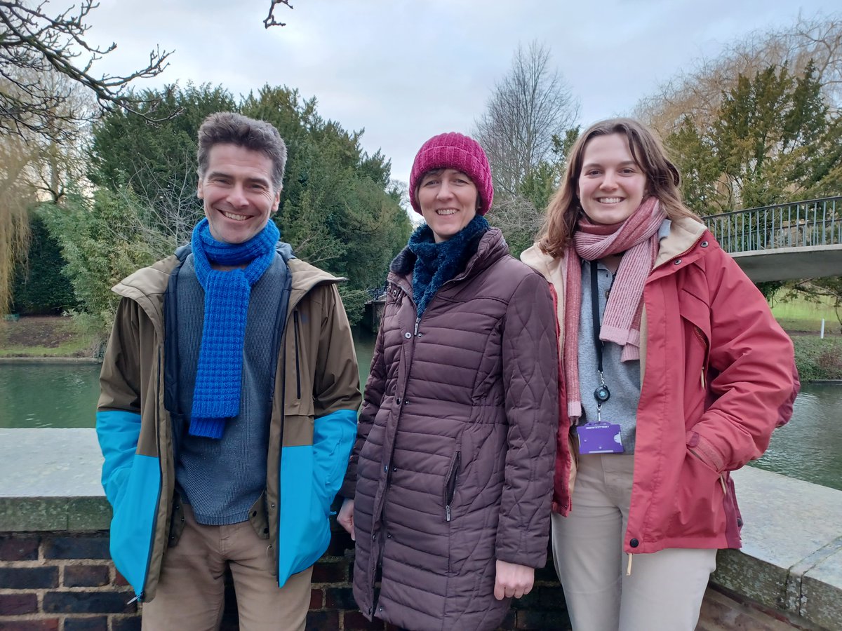 TrinityHallCamb's tweet photo. "We would like to congratulate all the successful applicants who have received an offer from Trinity Hall this year - well done! Keep an eye out for information about our upcoming Offer Holder Open Days." Dr Marcus Tomalin and the admissions team at Trinity Hall. #trinityhall https://t.co/I5128zTiFV