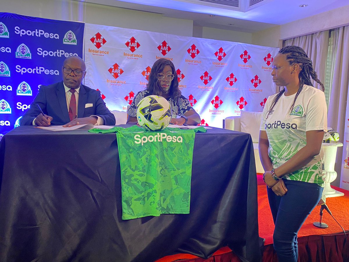 Moseax's tweet photo. Now this is how a football team should be, healthy of players is always paramount for  a successful team.
Congratulations @OfficialGMFC on unveiling your medical cover 👏 🙌🏻.  
#TuendeleeNaSportpesa https://t.co/ItBVEWawhV
