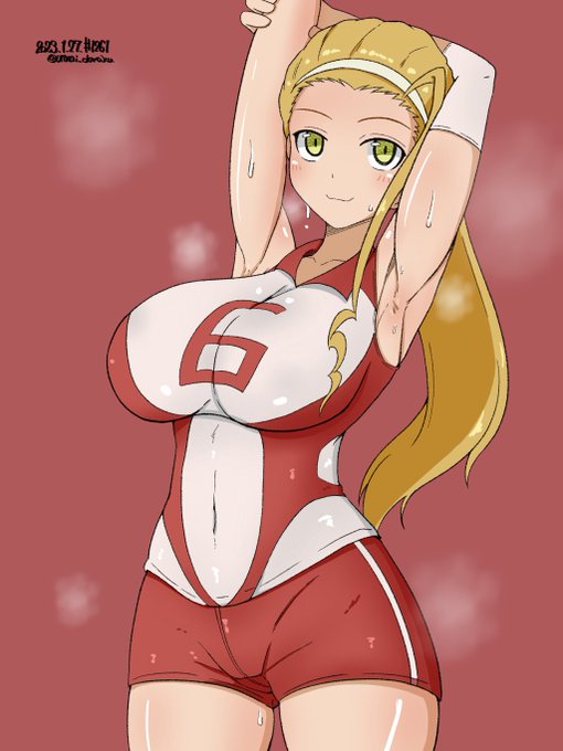 デカパイナイスボディな佐々木あけびさんを描きました。
#art #illustration #drawing #絵 #落描き #イラスト #ガルパン 