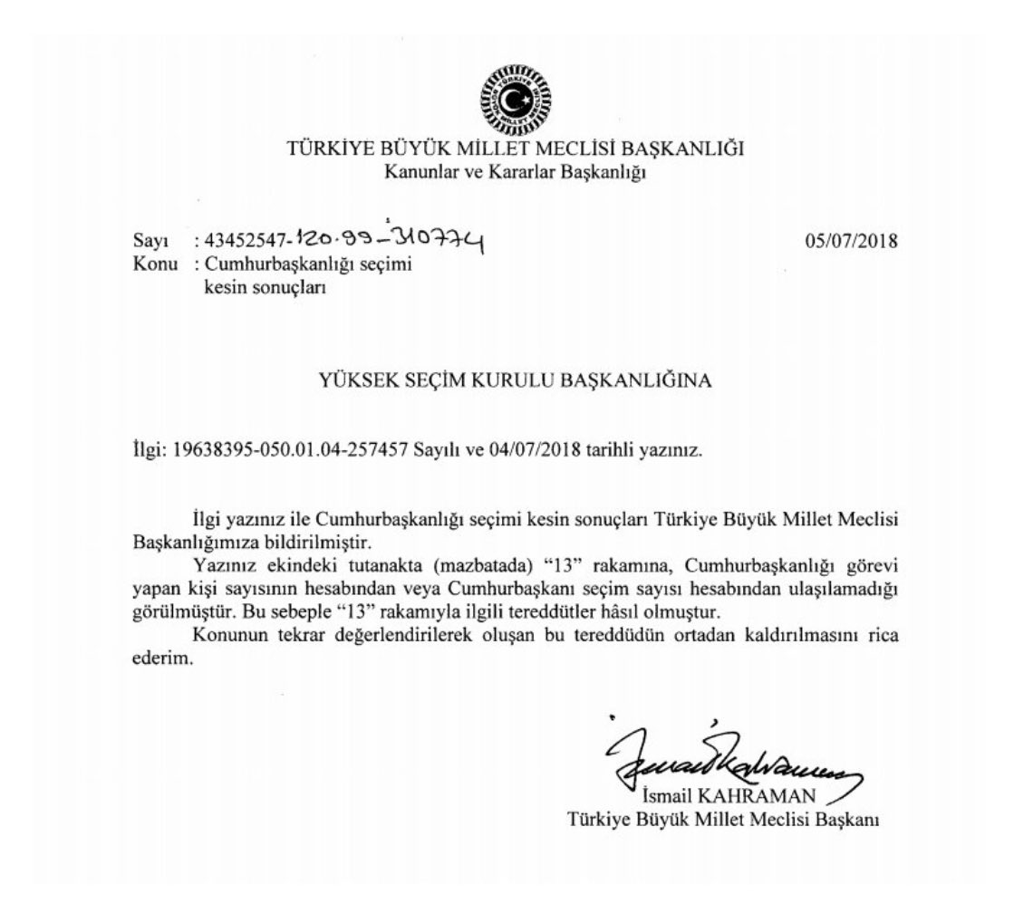 ComezTurhan's tweet photo. Cumhurbaşkanlığı’nın sitesinde,
https://t.co/spdtRL7tXw
Erdoğan’ın;
1️⃣İLK KEZ,
2️⃣Ve YENİDEN cumhurbaşkanı seçildiği açıkça yazılı.
👉YSK’nın mazbataları değiştirildi ancak bu unutulmuş.
👉Anayasa’ya göre “Erdoğan aday olamaz.” https://t.co/xAV1D7Wmqg
