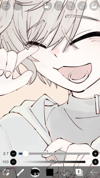 最近まじで投稿してないけどちょこちょこイラスト描き始めた証拠だけ残しときやすのり 