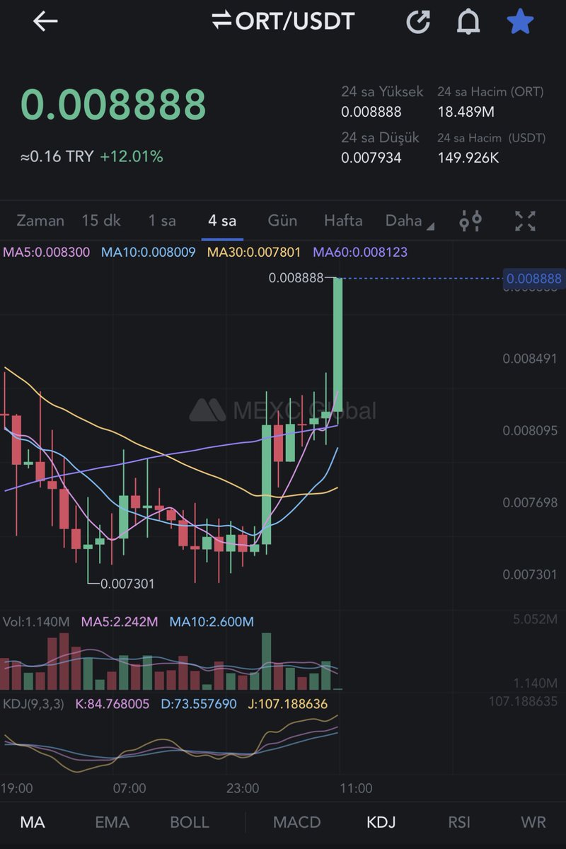 Coinmatik1's tweet photo. $ORT! 🔥😉 https://t.co/ilitCiHDkB