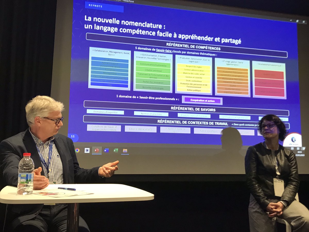 Constructys_'s tweet photo. #UHFP2023 Rome 4.0
Ludovic MARTIN témoigne pour #Constructys
✅La cartographie des métiers, les appellations venaient d’être retravaillées par nos branches ce qui nous a permis de rejoindre plus facilement le projet. Nous y avons travaillé avec une équipe de 6 personnes. https://t.co/ClgbwxKxwU