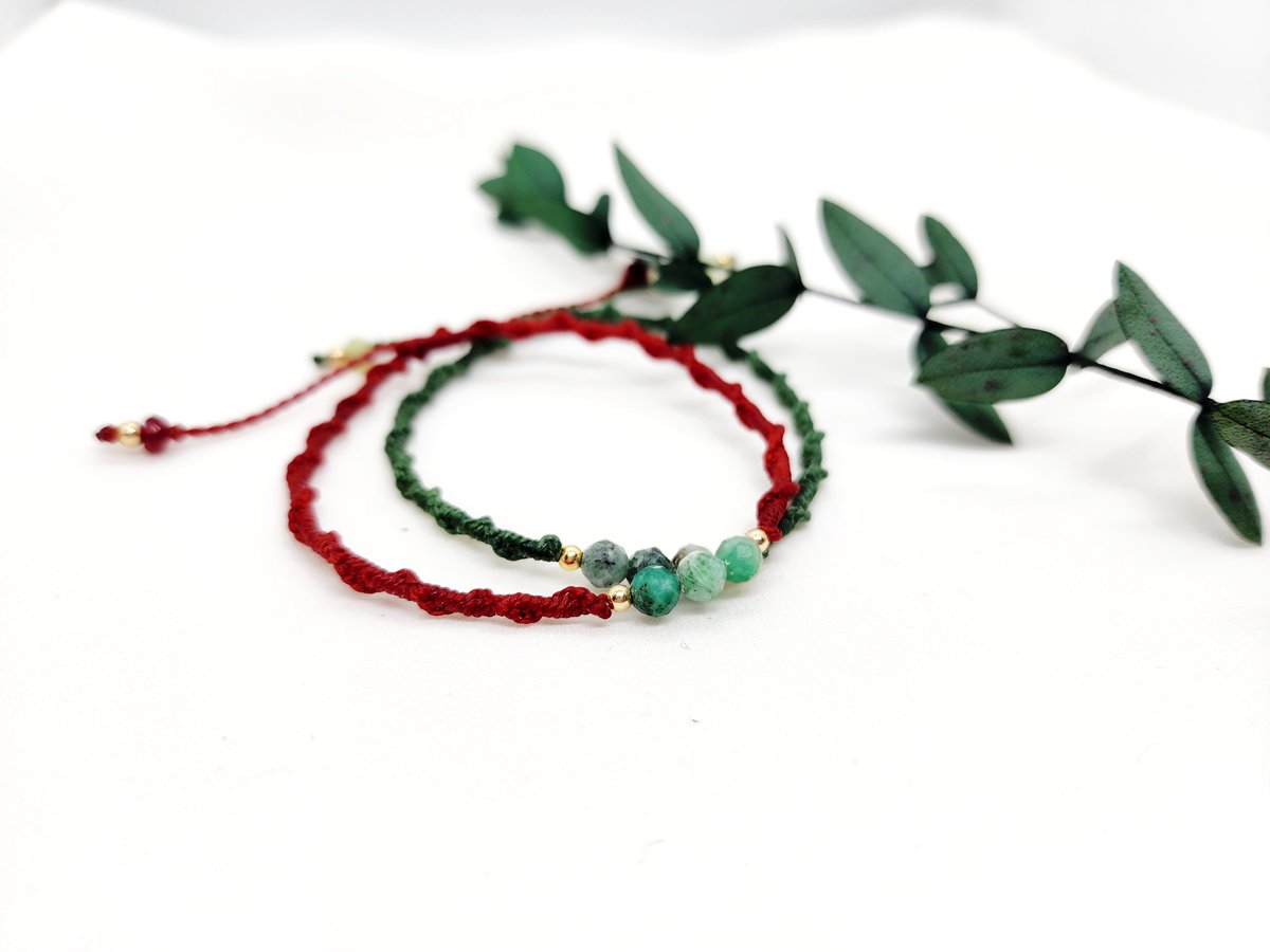 macrame_thej's tweet photo. #원석매듭팔찌  #macrame  #더제이 
#마크라메더제이 #THEJ

#탄생석팔찌 #에메랄드
#birthstonebracelet
#Emerald #gemstone https://t.co/4x84fhtJU0