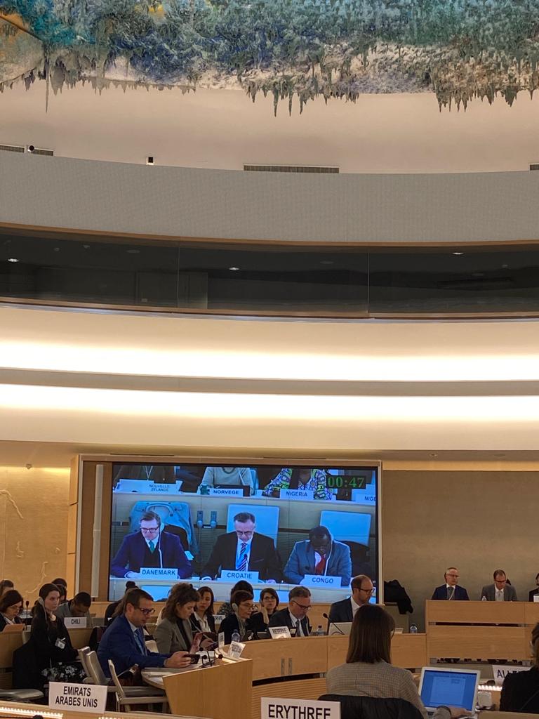 In #UPR42 session for #Switzerland
🇭🇷 presented 2 recommendations to 🇨🇭 related to #corporalpunishment of children and prevention of all forms of #violenceagainstchildren.
