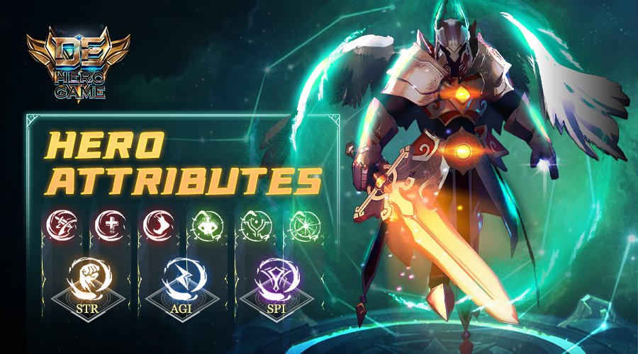 #DeHeroGame Hero Attributes🔽

💥Basic attributes: Strength, Agility, Spirit
💥Primary attributes: Attach, HP, Speed
💥Secondary attributes: Armor, Magic Resist, Crit