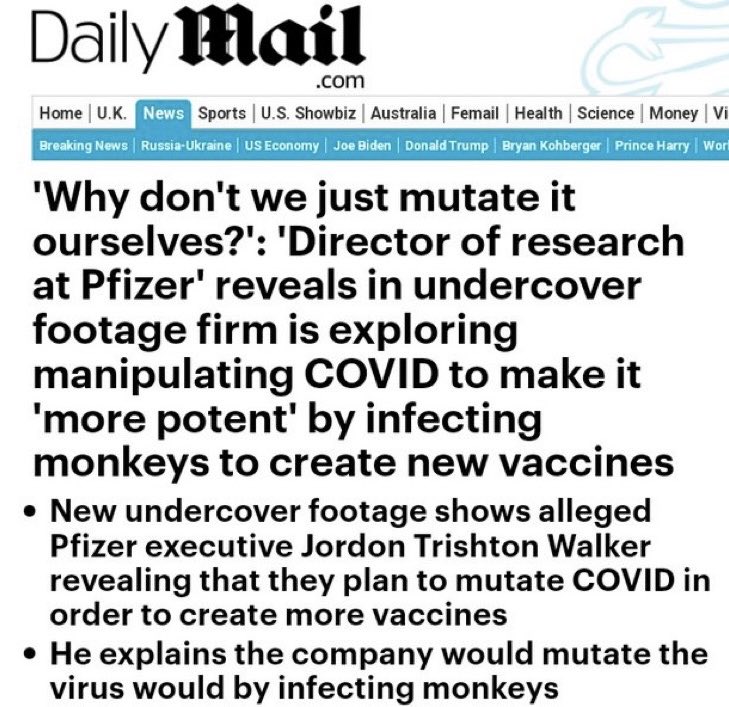 BREAKING ⚠️⚠️⚠️⚠️⚠️⚠️⚠️⚠️⚠️⚠️⚠️
Arrest all #Pfizer executives IMMEDIATELY 

#GainOfFunction #Bioweapon #Covid 
#Vaccinedeaths
#PfizerGate