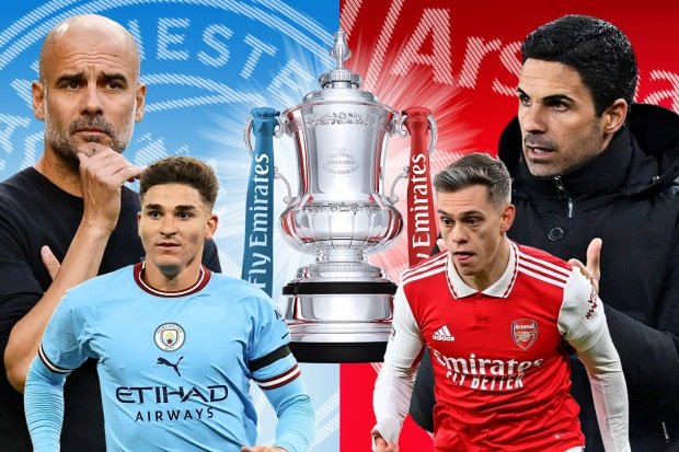 agmtvug's tweet photo. Drop your predictions for tonight's game @Arsenal vs @ManCity #ARSMCI #AGMSports https://t.co/tR7gIA1aDw
