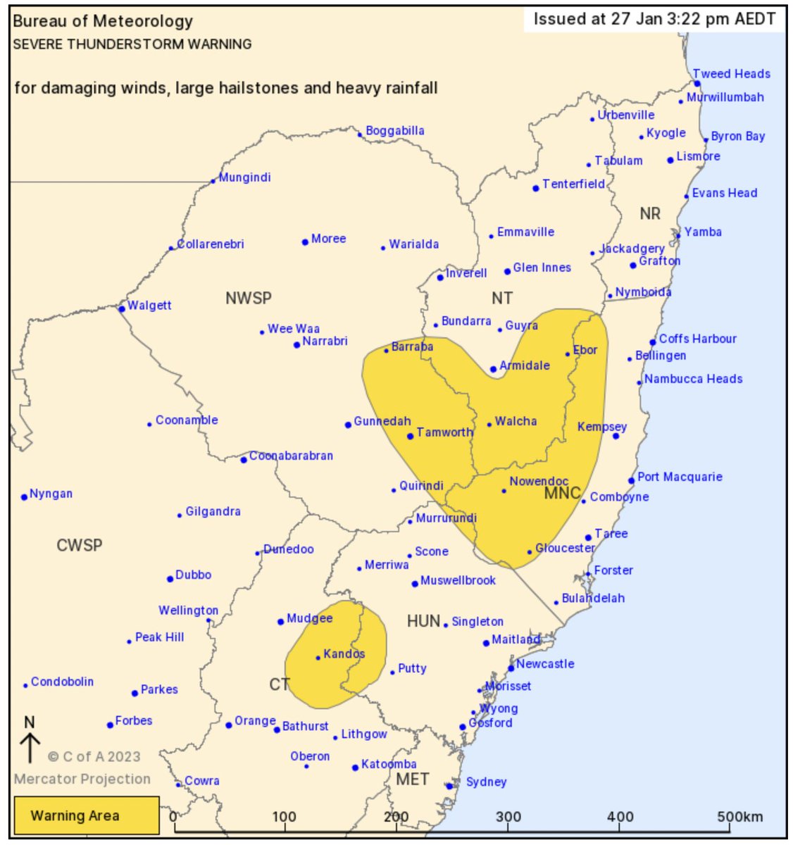 NSWSES's tweet photo. We would LOVE it if you all prepared for the storms predicted to hit this afternoon! 🧡
Severe Thunderstorm Warning for DAMAGING WINDS, LARGE HAILSTONES and HEAVY RAINFALL. #Tamworth, #GlenDavis, #Capertee, #Kandos, #Barraba & #Bendemeer.
https://t.co/fXWLuoZQJX https://t.co/ZSBhMb5kH6
