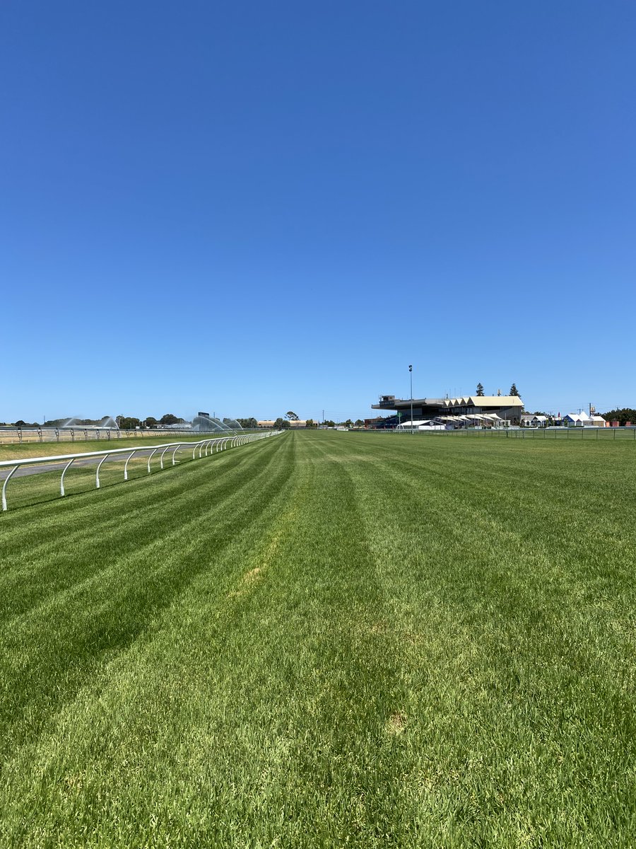 RSAStewards's tweet photo. Track Update - Morphettville 28/1/23 - Track was inspected at 1:00pm today and rated a Good 4. https://t.co/rvm2wzvMvi