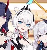だんだん横髪が長くなってる..薪炎からは髪の毛のせいで耳も見えなくなったけど終焉はもう… 横髪の下に他の横髪がまたできた 