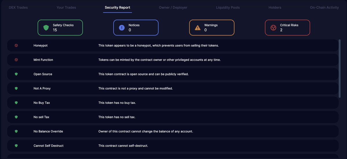 You should try it on app.Dexani.io

All the research at your fingertips.