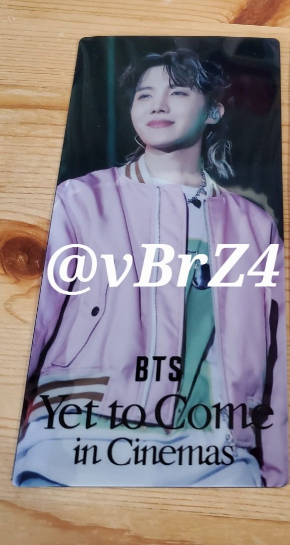 vBrZ4's tweet photo. 옛투컴 영화 Yet to Come in Cinemas
일본한정특전 티켓홀더
호석 제이홉 jhope
양도합니다 일본에서 한국 도착하면
바로 발송해드릴게요
운포 2만원 디엠주세요 https://t.co/jQNz0zC8Bo