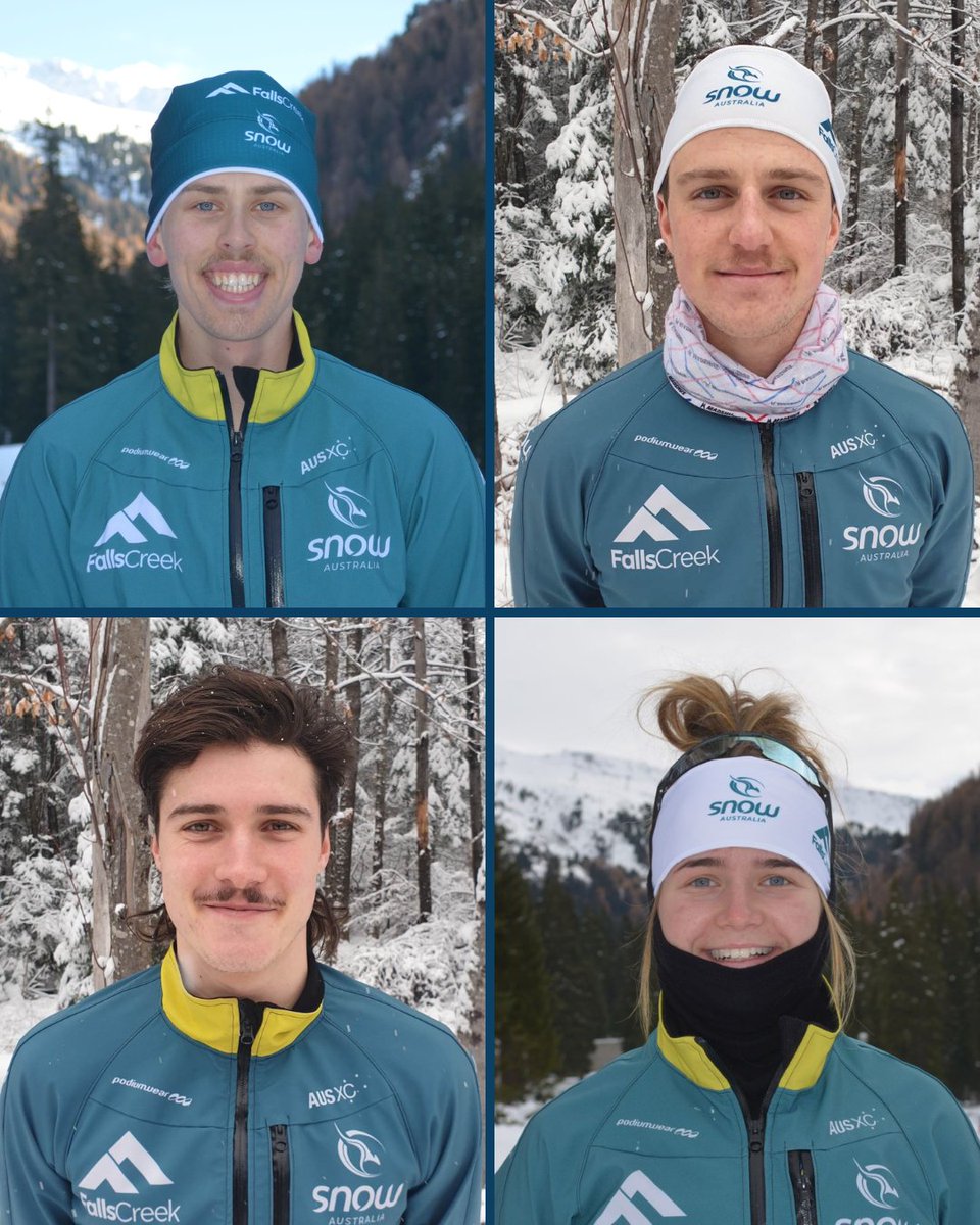 SnowAust's tweet photo. Good luck to the 12-strong Australian @ausxc Team competing at the 2023 FIS Nordic Junior/U23 Cross Country World Ski Championships in Whistler 🇨🇦, starting tomorrow!

Meet the team and find out how to follow all the action 👉https://t.co/KPftTnZdZc

@ausxc  #CrossCountrySkiing https://t.co/Eue88D682h