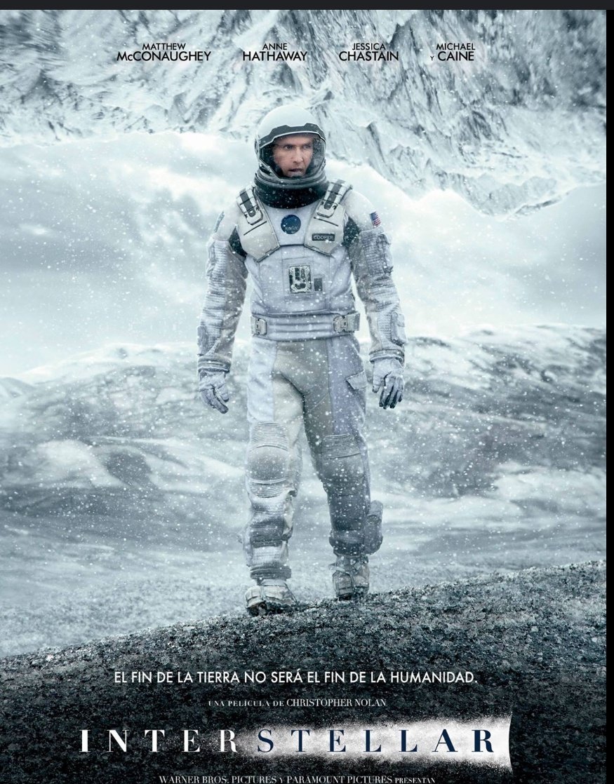 Rodrigo18263168's tweet photo. De la filmó grafía de Christopher nolan cuál prefieren? 

Interestellar                Inception
2014                               2010 https://t.co/hfp6GyicwO