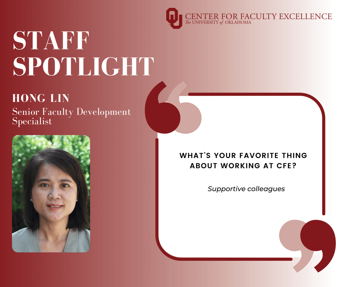 OU Center for Faculty Excellence tweet media