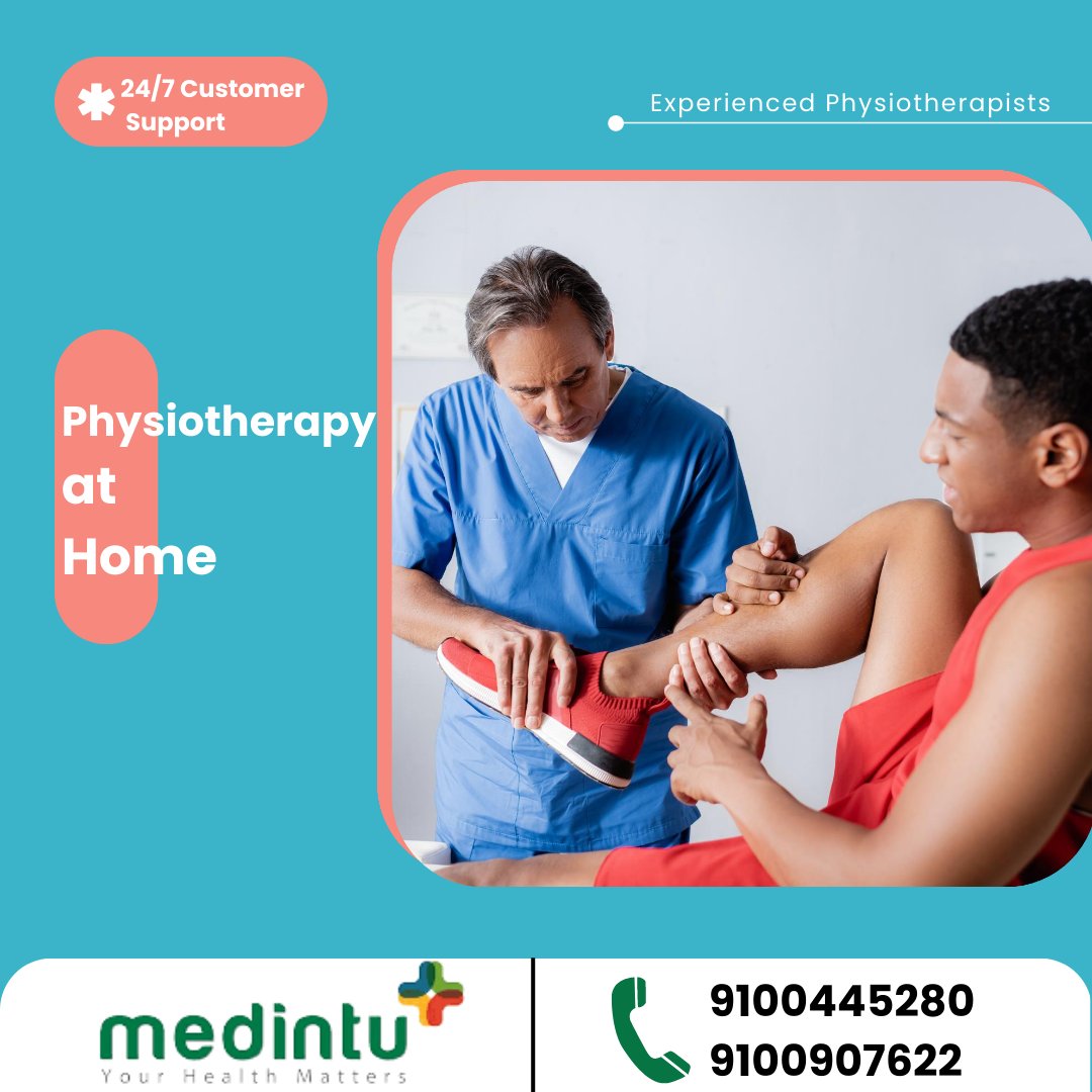 Unable to leave your home and require physiotherapy at home in India? Medintu provides qualified physiotherapists to visit your place at the best prices.
medintu.in
#medintu #health #physiotherapyathome #bestphysio #doctor #health