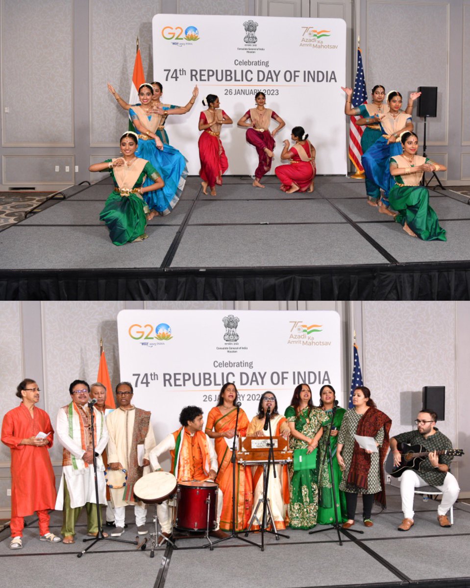 India in Houston tweet media